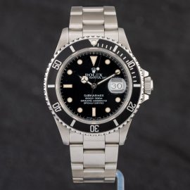 Pre-Owned Rolex Mens Submariner Watch 168000