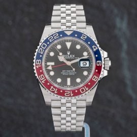 Pre-Owned Rolex Oyster Perpetual Date GMT Master II Watch 126710BLRO