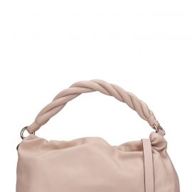 RED Valentino Hand Bag In Rose-pink Leather