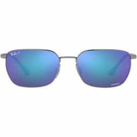 Ray-Ban RB3684CH square-frame sunglasses - Blue
