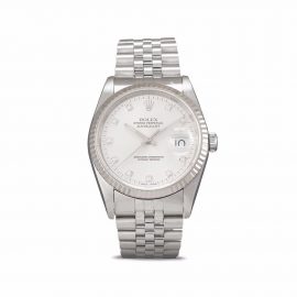 Rolex 1990 pre-owned Datejust 36mm - Silver