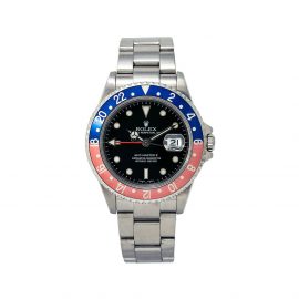 Rolex 2003 pre-owned GMT Master II 40mm - Black
