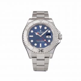 Rolex 2018 pre-owned Yacht-Master 40mm - Blue