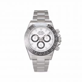 Rolex 2019 pre-owned Cosmograph Daytona 40mm - White