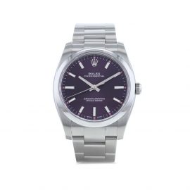 Rolex 2020 pre-owned Oyster Perpetual 34mm - Purple