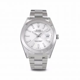 Rolex 2021 pre-owned Datejust 41mm - Silver