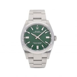 Rolex 2022 pre-owned Oyster Perpetual 36mm - Green