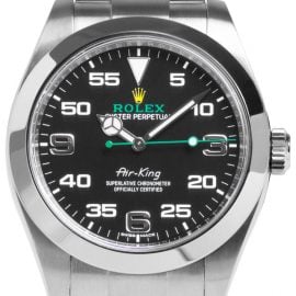 Rolex Air-King 116900, Arabic Numerals, 2020, Very Good, Case material Steel, Bracelet material: Steel