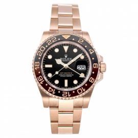 Rolex GMT-Master II pink gold watch