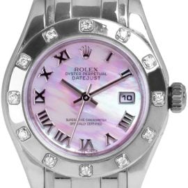 Rolex Pearlmaster 80319, Roman Numerals, 2010, Very Good, Case material White Gold, Bracelet material: White Gold