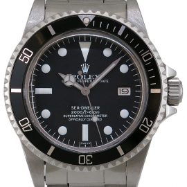 Rolex Sea-Dweller 1665, Baton, 1976, Very Good, Case material Steel, Bracelet material: Steel