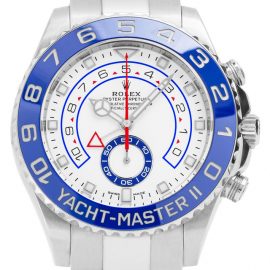 Rolex Yacht-Master II 116680, Baton, 2017, Very Good, Case material Steel, Bracelet material: Steel