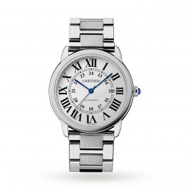 Ronde Solo de Cartier watch, 42 mm, steel