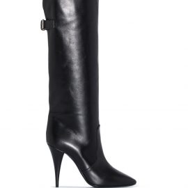 Saint Laurent knee-high 110mm Harper boots - Black