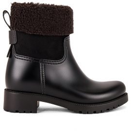 See By Chloe Jannet Shearling Lined Boot in Black. Size 37.