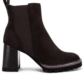 See By Chloe Mallory Boot in Charcoal. Size 38.