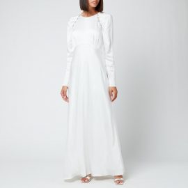 Self-Portrait Women's Viscose Maxi Dress - White