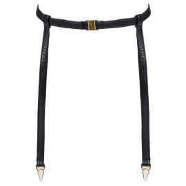 Something Wicked - Nina Leather Suspender Belt Garter Belt