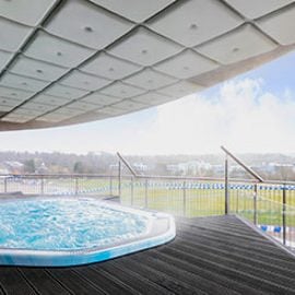 Spa Treat with Lunch or Afternoon Tea for Two at Brooklands Hotel