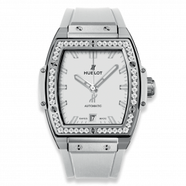 Spirit of Big Bang Titanium White Diamonds 39mm Watch