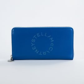 Stella McCartney Women's Zip Bicolour Blue Wallet - Atterley