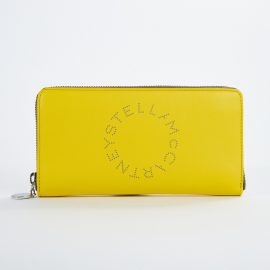 Stella McCartney Women's Zip Bicolour Yellow Wallet - Atterley