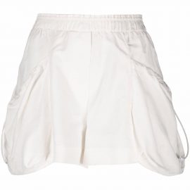 Stella McCartney exploded-pockets shorts - White