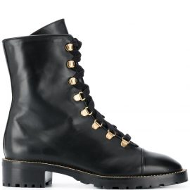 Stuart Weitzman Kolbie lace-up boots - Black