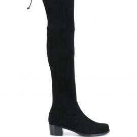 Stuart Weitzman thigh-high flat boots - Black