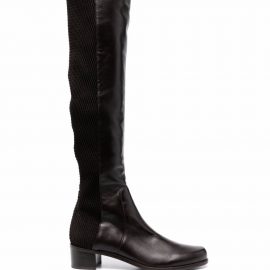 Stuart Weitzman thigh-high leather boots - Brown