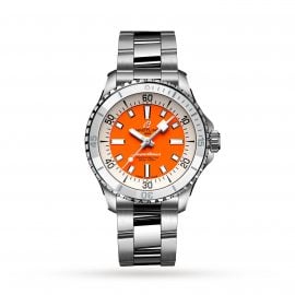 Superocean 36mm Unisex Watch Orange