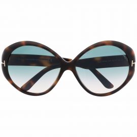 TOM FORD Eyewear Terra Jackie O sunglasses - Brown