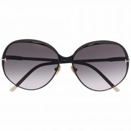 TOM FORD Eyewear round frame sunglasses - Black