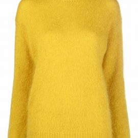 TOM FORD high neck knitted jumper - Yellow