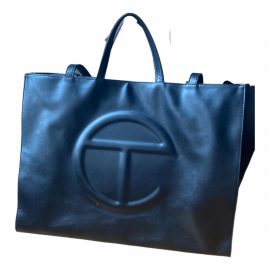 Telfar Large Shopping Bag vegan leather travel bag