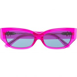 The Attico square tinted sunglasses - Pink