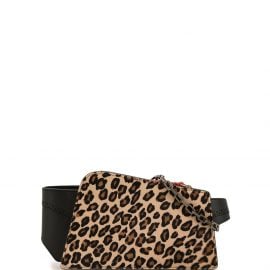 The Volon Dia cross body leopard bag - Brown