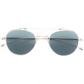 Thom Browne Eyewear round tinted sunglasses - Silver