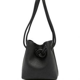 Vasic Bond mini leather bucket bag - Black