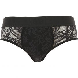 Versace Briefs for Men On Sale, Black, polyamide, 2019, ITA S - EU 3 - F 2 - USA XS ITA XL - EU 6 - F 5 - USA L