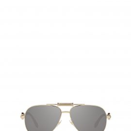 Versace VE2236 pale gold unisex sunglasses - Atterley