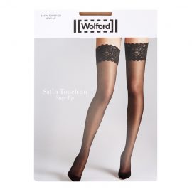 Wolford Satin Touch Sand 20 Denier Hold-ups