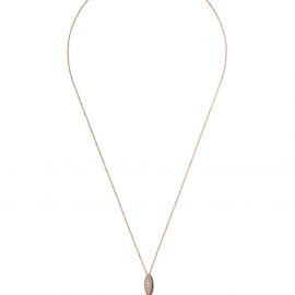 Yoko London 18kt rose gold Classic South Sea pearl and diamond pendant necklace - PINK