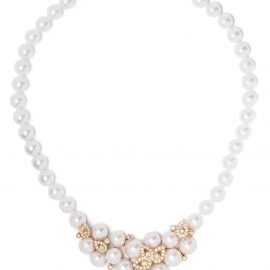 Yoko London 18kt yellow gold Aurelia South Sea pearl, Akoya pearl and diamond necklace