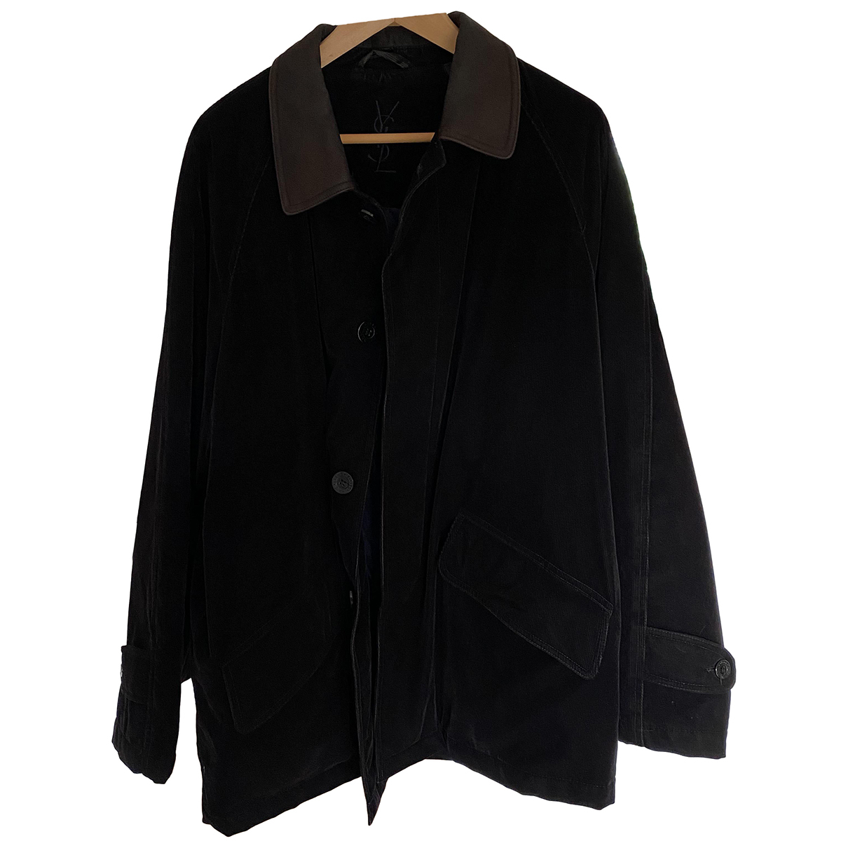 Yves Saint Laurent N Black Cotton Jacket for Men