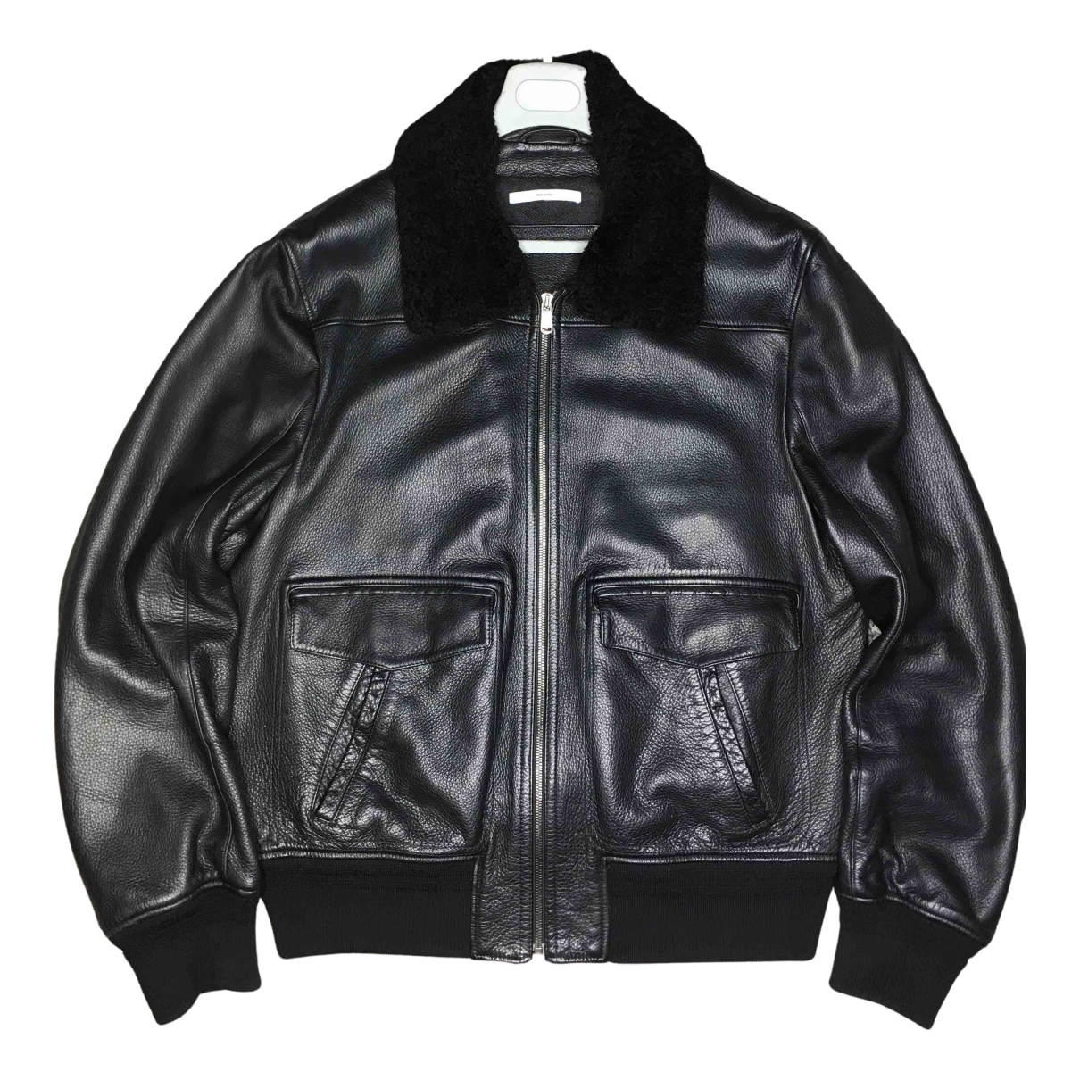 Yves Saint Laurent N Black Leather Jacket for Men