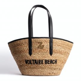 Zv Initiale Le Beach Bag Basket - Zadig & Voltaire