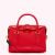 Red Leather Small Dylan Handbag