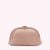 Powder Pink Satin Tilly Clutch Bag