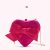 Fuchsia Heart Chocolate Box Clutch Bag